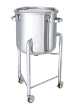 discharge container