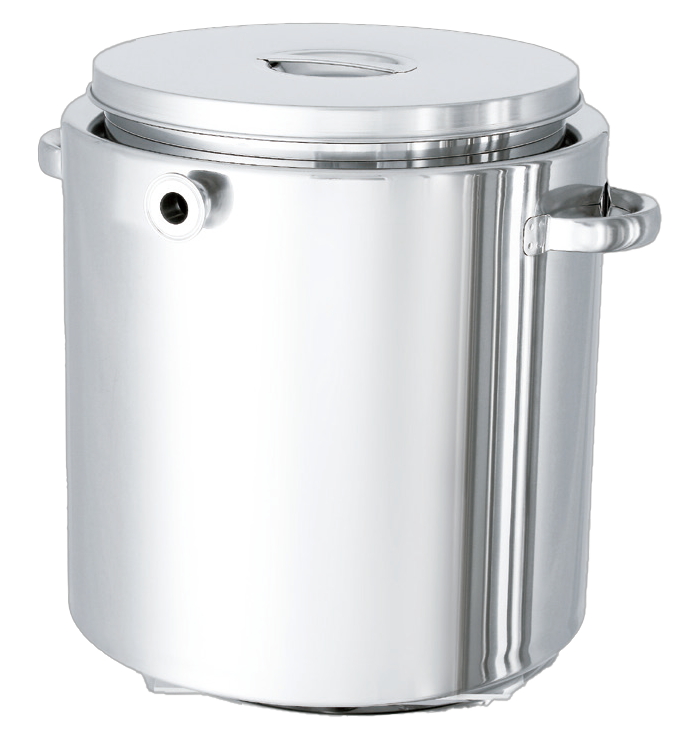 全てのアイテム 日東金属工業 へルールオープンステンレス加圧容器 脚付 20L 1個 PCN-F-L-20